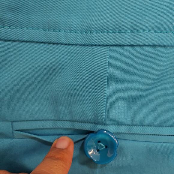 Trina Turk Blue Women's Shorts - Picture 6 of 7